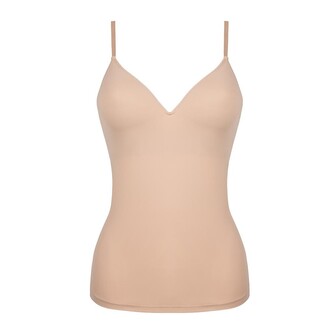 Koszulka Julimex Simple Cami Top Bra w/r S-XL beżowy M