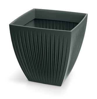 Květináč LATIA SQUARE MIDL 48 cm - barva: antracit