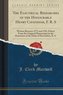 The Electrical Researches of the Honourable Henry Cavendish, F. R. S