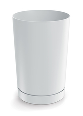 Květináč TUBO 30 cm - barva: bílá