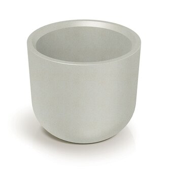 Květináč MOLTA ROUND HIGH 40 cm - barva: písková