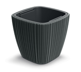 Květináč ORO 29 cm - barva: tmavě šedá