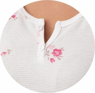 Koszula Luna 186 kr/r S-2XL damska ekri-amarantowy XL