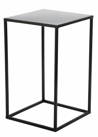 Květinový stojan Charr 40 cm černý