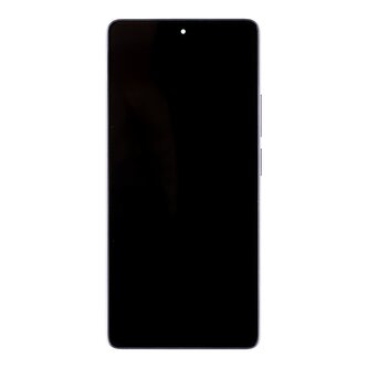 LCD Display + Dotyková Deska + Přední Kryt pro Poco M6 Pro 4G Purple (Service Pack)