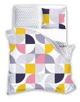 POŚCIEL KPL.160X200+2x70X80 MILAGRO VERDE 008 SATYNA BAW.