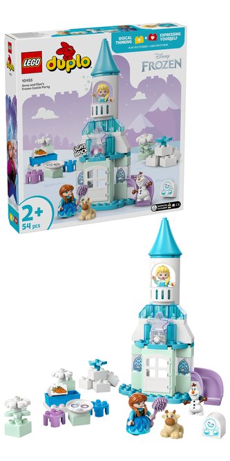 LEGO® DUPLO® ǀ Disney 10455 Ledové království: Anna a Elsa a oslava na hradě LEGO® DUPLO® ǀ Disney 10455 Ledové království: Anna a Elsa a oslava na hradě