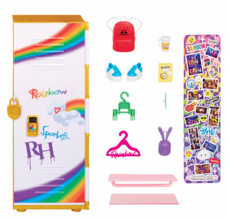 MGA Rainbow High Locker playset Szafka szkolna 507420 MGA Rainbow High Locker playset Szafka szkolna 507420