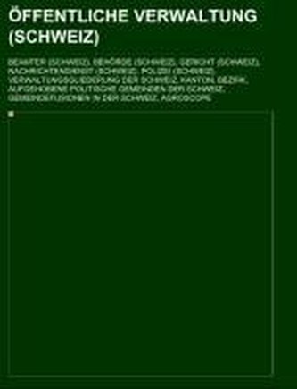 Öffentliche Verwaltung (Schweiz)
