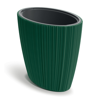 Květináč ORO 59,5 cm - barva: tmavě zelená