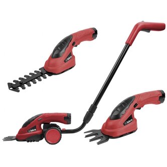 ISKRA, AKU nůžky 3v1 na trávu a živý plot NOE-11ET-3.6 V, 1,5 Ah