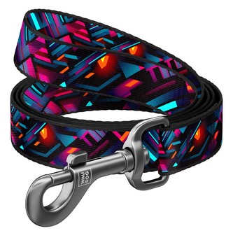 WAUDOG vodítko nylon Laser Game (M/122cm/2cm)