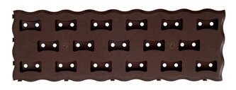 Záhonový chodník PAD 60x20cm - 0,95m2 - barva: hnědá