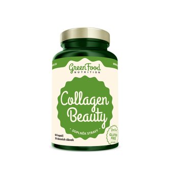 GreenFood nutrition - Collagen beauty 60 vegan kapslí