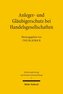 Anleger- und Gläubigerschutz bei Handelsgesellschaften