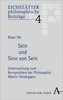 Sein und Sinn von Sein