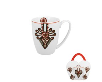 Kubek classic "w koszyczku" PARZENICA (sprzedaż w zestawach po 4 szt.)