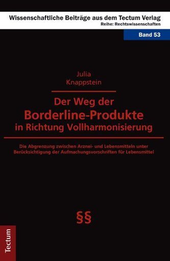 Der Weg der Borderline-Produkte in Richtung Vollharmonisierung