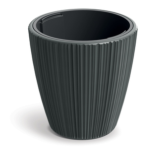 Květináč ORO 47 cm - barva: tmavě šedá