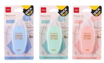 Klej w taśmie Macaron 8mx6mm mix