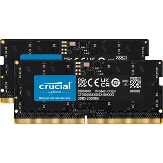 Crucial 16GB=2x8GB SO-DIMM DDR5 5600MHz CL46