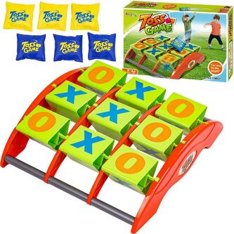 Gra rzucanie woreczkami kółko krzyżyk