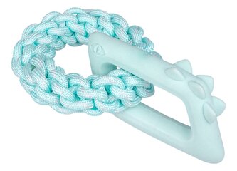 Hr.HUHU TPR plovoucí lanová hračka tyrkysová