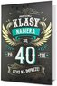 Karnet B6 Urodziny 40
