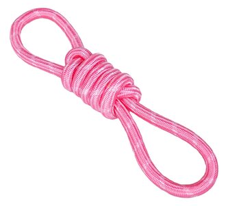Hr.HUHU přetahovadlo osmička provaz růžové