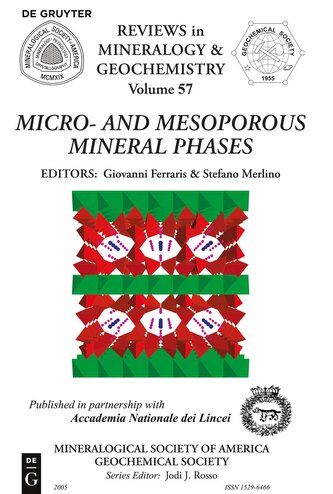 Micro- and Mesoporous Mineral Phases