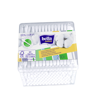 BELLA hygienické tyčinky papírové a ́200 ks