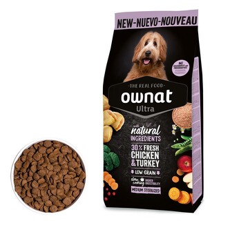 OWNAT ULTRA DOG Medium Sterilized 12kg OWNAT ULTRA DOG Medium Sterilized 12kg