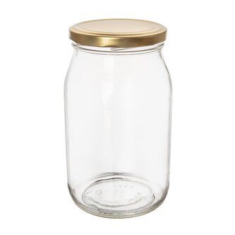 Zavařovací sklenice s víčkem 0,9 l 4 ks