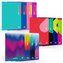 Sešit "Color Touch", A4+, čtverečkovaný, 52+2 listů, růžová-modrá, MITAMA 62173-90132