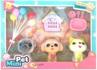 Pieski + akcesoria 3szt