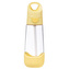 Lahev na pití s brčkem 600 ml - lemon twist