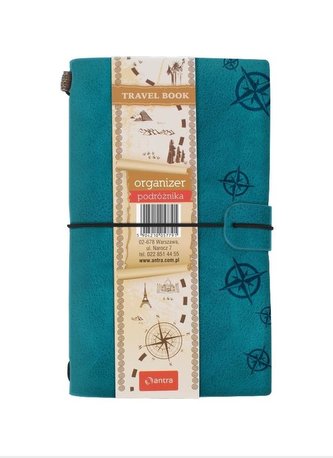 Organizer podróżnika 2021 Turkusowy TNS ANTRA