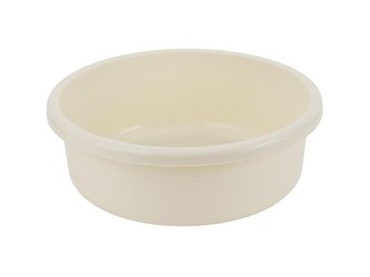 PLASTOVÁ KULATÁ MÍSA 36CM 9L KRÉMOVÁ -BEN