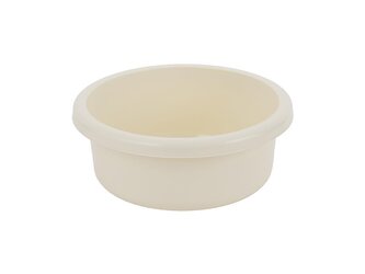 PLASTOVÁ KULATÁ MÍSA 31CM 6,2L KRÉMOVÁ -BEN