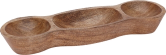 Servírovací miska z mangového dřeva 39x12 cm