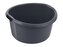 PLASTOVÁ MÍSA 49X48X50CM 30L TMAVĚ ŠEDÁ -BEN
