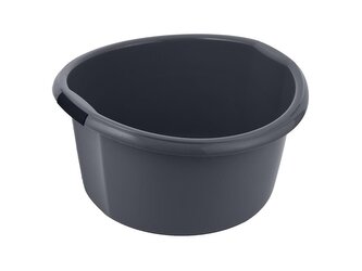 PLASTOVÁ MÍSA 46X45X48CM 25L TMAVĚ ŠEDÁ -BEN