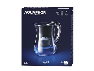 FILTRAČNÍ DŽBÁN LAGO 3,8 L ČERNÝ + PATRONA MAXFOR+ -AQU