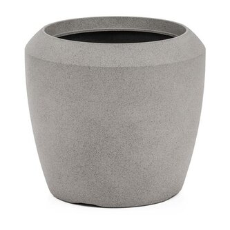 Květináč G21 Cement Round 33,5 x 33,5 x 30,5
