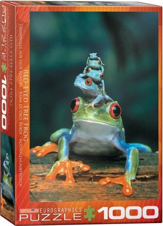 Puzzle 1000 Rodzinka żab