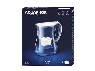 FILTRAČNÍ DŽBÁN LAGO 3,8 L BÍLÝ + PATRONA MAXFOR+ -AQU