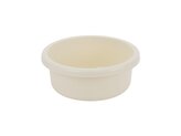 PLASTOVÁ KULATÁ MÍSA 26CM 4L KRÉMOVÁ -BEN