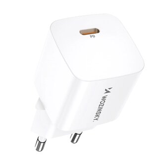 Ładowarka sieciowa Wozinsky CMWCS USB-C PD 20W - biała Ładowarka sieciowa Wozinsky CMWCS USB-C PD 20W - biała