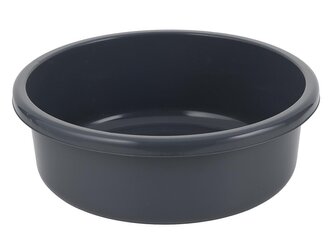 PLASTOVÁ KULATÁ MÍSA 46CM 20L SVĚTLE ŠEDÁ -BEN