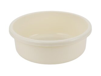 PLASTOVÁ KULATÁ MÍSA 41CM 13,5L KRÉMOVÁ -BEN